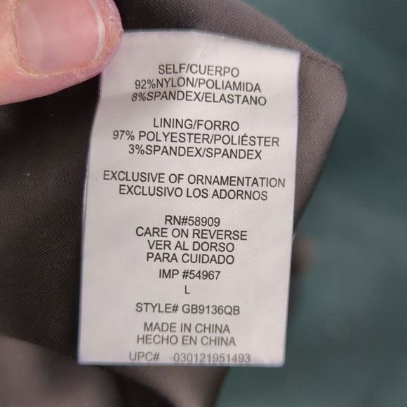 Giani Bini Gold Sequin One Shoulder Long Sleeve Dress - Picture 11 of 11